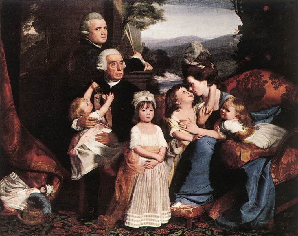 COPLEY, John Singleton The Copley Family dsf